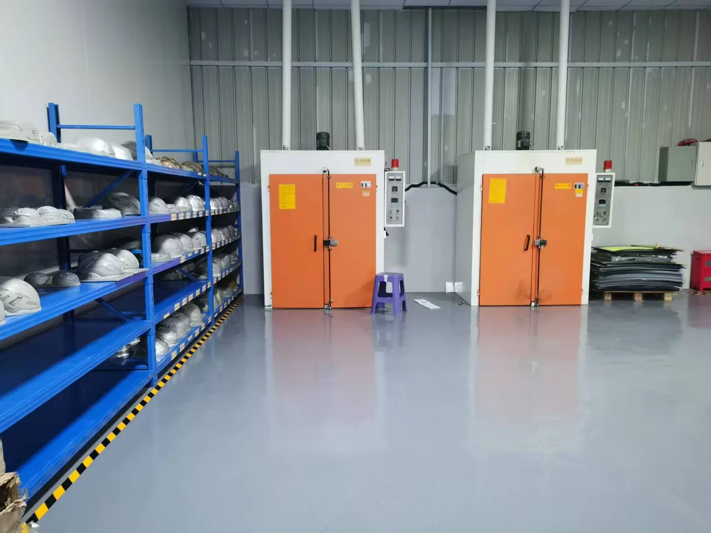 Curing and Heat Treatment - Spoton helmet factory China